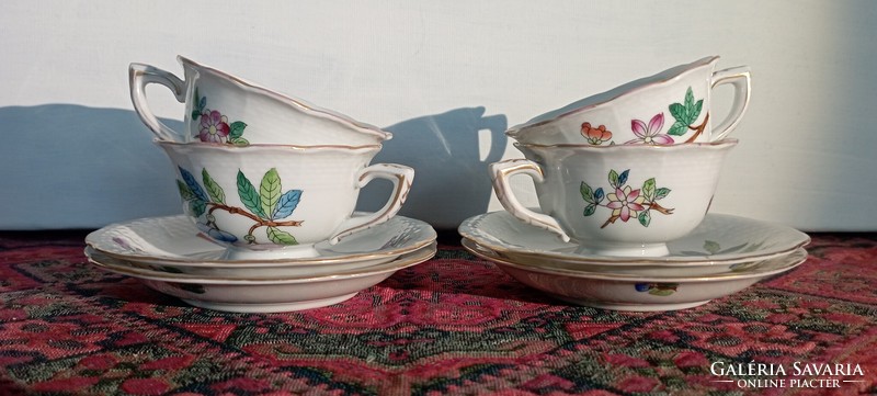 Herend Victorian pattern coffee set