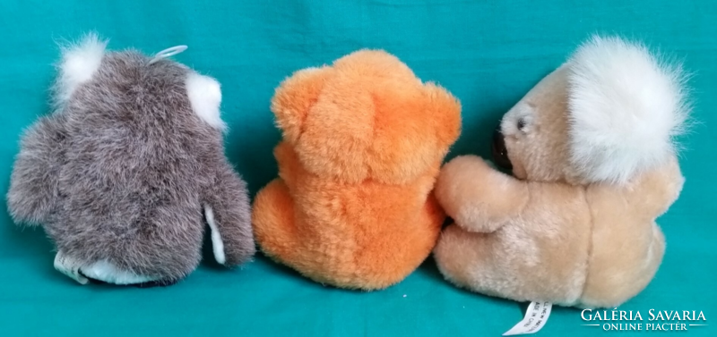 Aranyos plüss figurák - Milupa maci, bagoly, koala - gyűjtemény részei