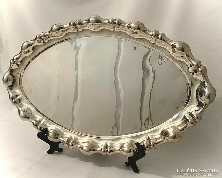 Large flawless silver tray