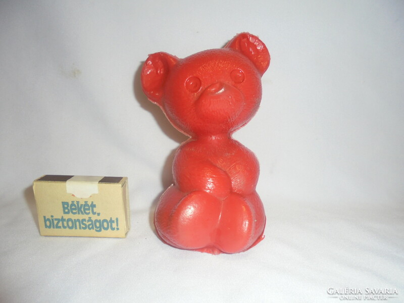 Toy teddy bear - retro traffic goods