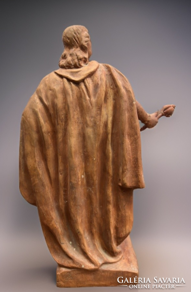 Zsigmond Strobl of Kisfaludi - ii. Terracotta statue of Ferenc Rákóczi