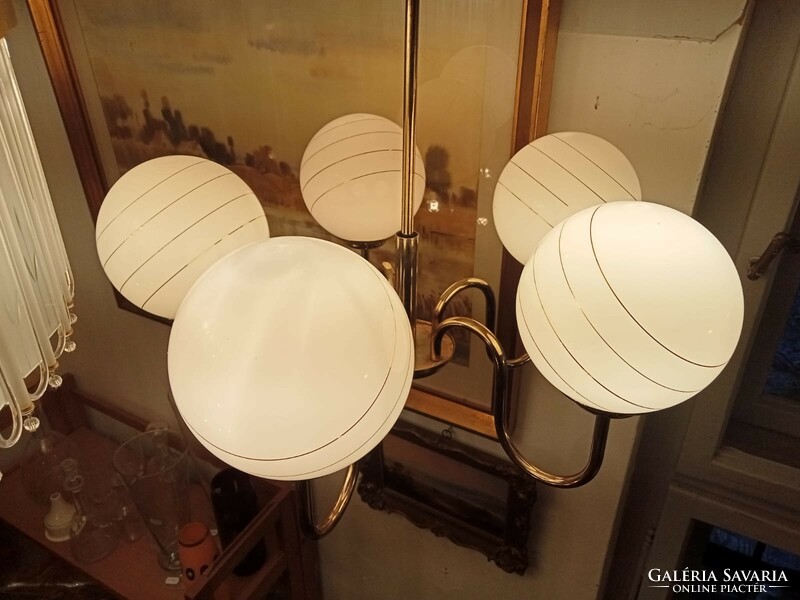 5 Spherical modern chandelier