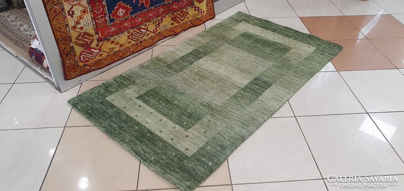 3288 Special Indian gabbeh handmade wool carpet 90x190cm free courier