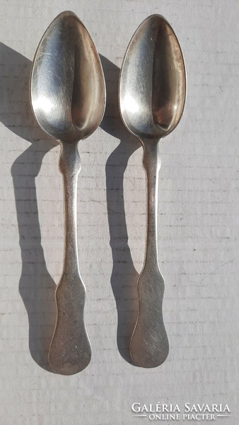 2 pcs. Diana silver teaspoons