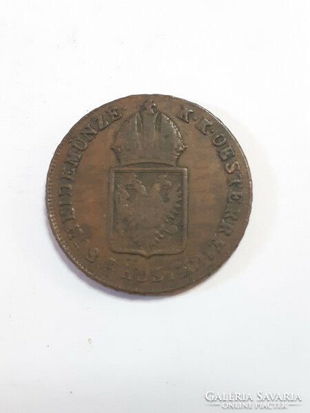 Nice condition!!! József Ferenc of Austria 1 krajcár ein kreuzer 1816 b bronze coin