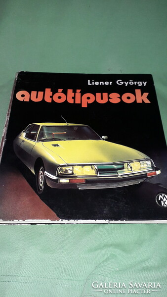 1971. György Liener - car types - 1971 book technical according to pictures