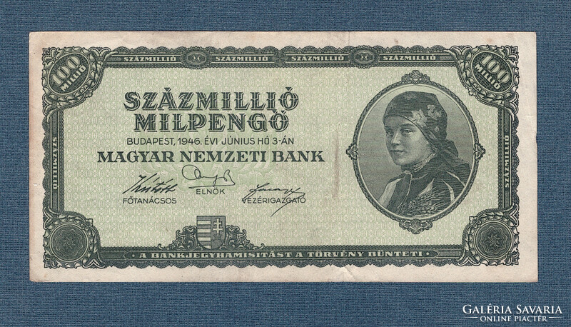 Százmillió Milpengő 1946