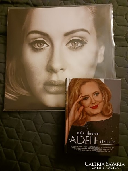 Adele LP+ Életrajz könyv