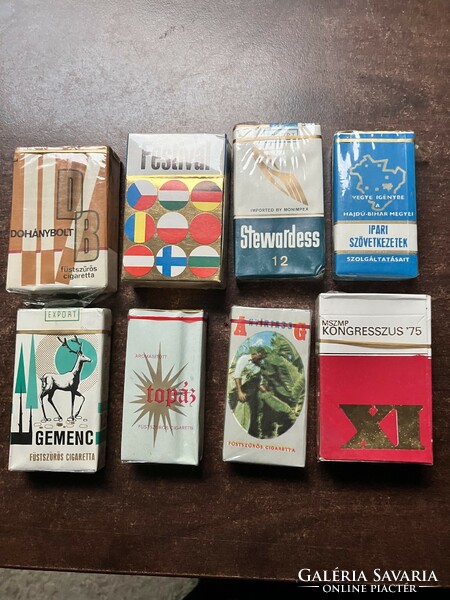 Retro cigaretta gyűjtemény