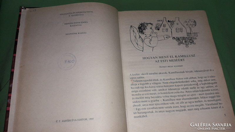 1969. Fazekas László - Második meséskönyvem versek mesék könyv képek szerint MÓRA