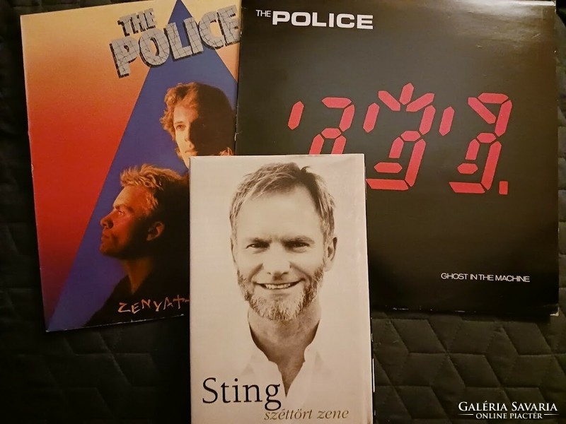 The police 2 discs + sting book: broken music
