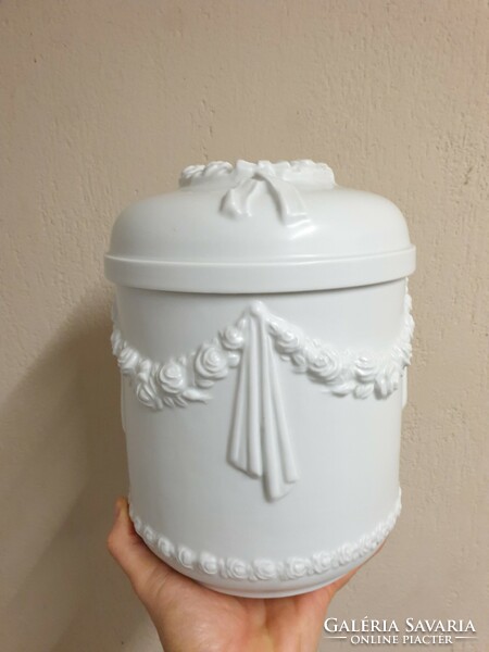 Zsolnay porcelain urn with free delivery.