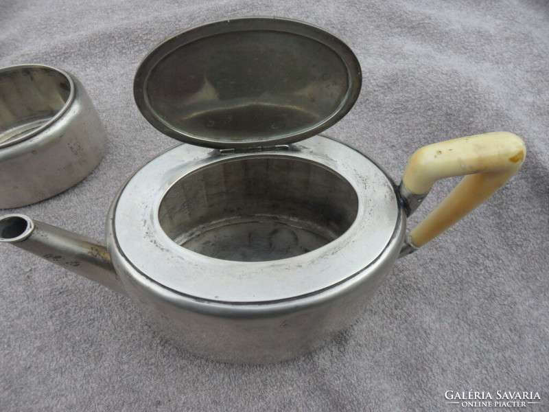 Vienna alexander sturm silver art deco coffee pot and sugar bowl