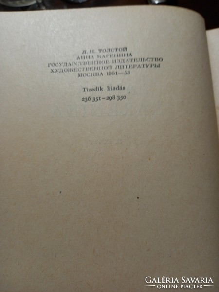 Anna Karenina I-II kötet