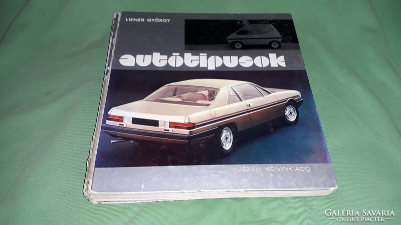 1977. György Liener - car types 1977 book technical according to pictures