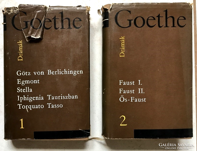 Goethe: Drámák I-II.