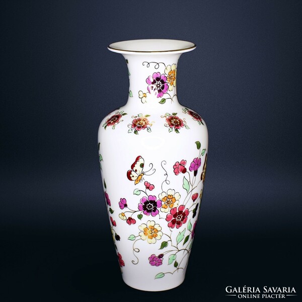 Zsolnay flower pattern vase (limited edition)