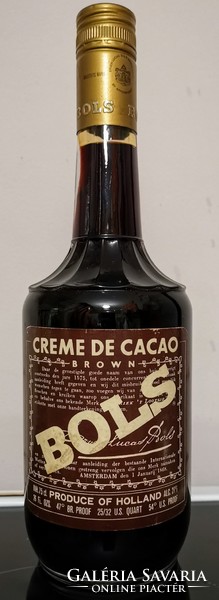Bols creme de cacao 1970s liqueur