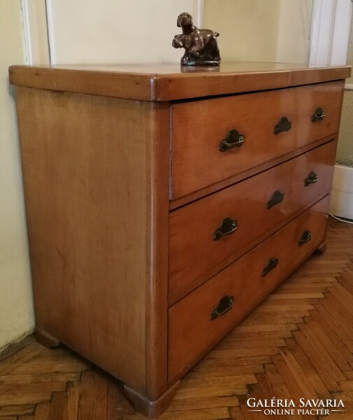 Art deco dresser with beautiful copper handles