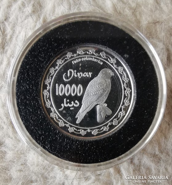 Kurdistan (Kurdistan/Iraq) 10,000 dinar silver proof fantasy coin (only 1,200 pieces!)
