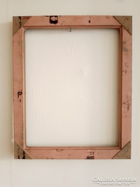 Antikolt arany fa Blondel képkeret 50x60 cm képhez