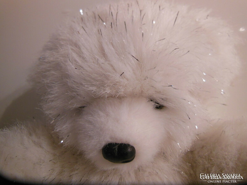 Teddy bear - champs elysees paris la pelucherie - 21 x 19 - plush - from collection - exclusive - flawless