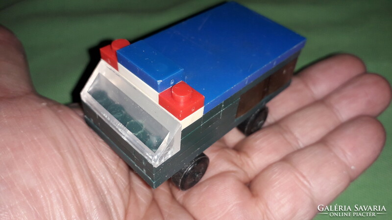 Retro NÉMET NDK -"PB" - PEBE építőjáték "szoci LEGO" kisautók 4db egyben a képek szerint