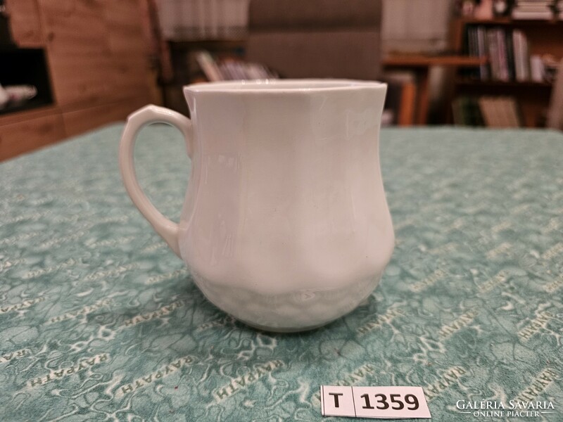 T1359 Hajdúszoboszló porcelain belly mug