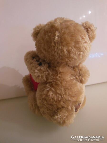 Teddy bear - 15 x 8 cm - marked - plush - from collection - German - exclusive - flawless