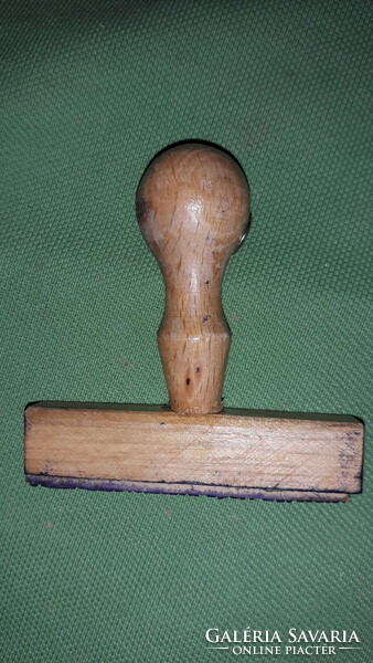 Old stamp wooden stamp seal seat and region tsz sports association in good condition according to the pictures