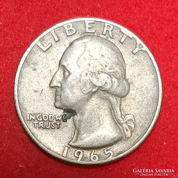 1965. USA negyed dollár (246)