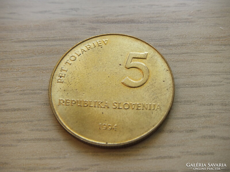 5 Tolar 1994 Slovenia commemorative issue