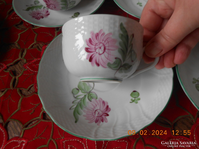 Herend tertia teacup with aster pattern
