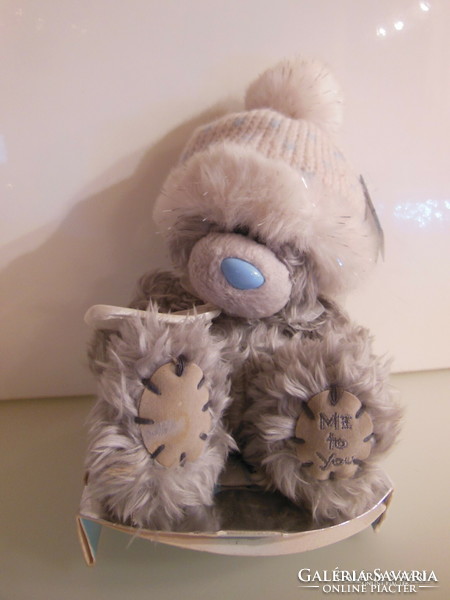 Teddy bear - me to you - 18 x 10 cm - plush - from collection - German - exclusive - perfect