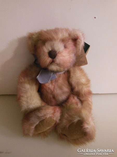 Teddy bear - new - russ - mayberry - 22 x 15 cm - plush - with tag - from collection - exclusive - flawless