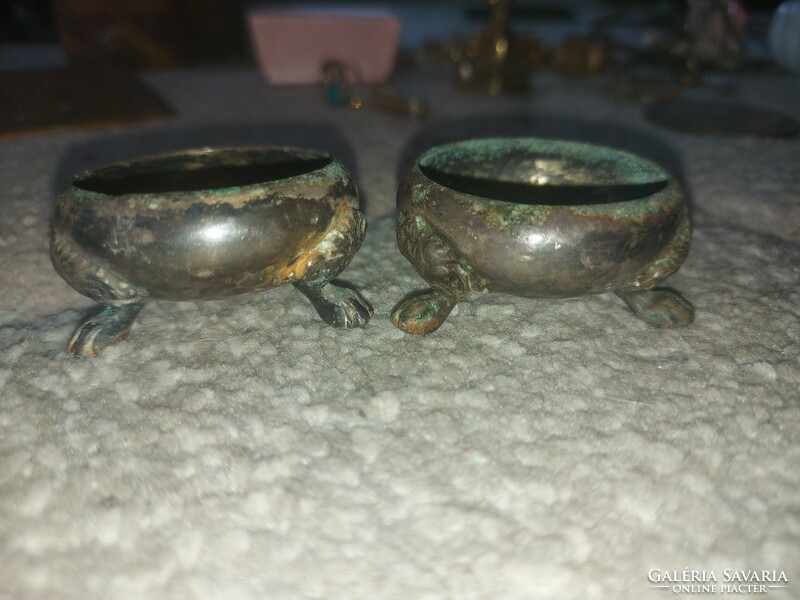 2 Berndorf alpacas silver caviar bowls
