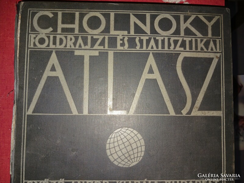 Cholnoky Geographical and Statistical Atlas