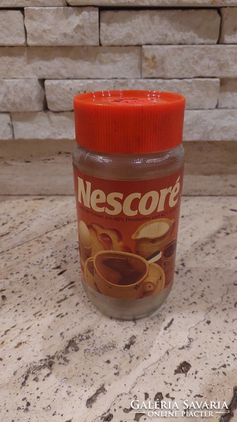 NESCORÉ kávé üveg doboz 1989