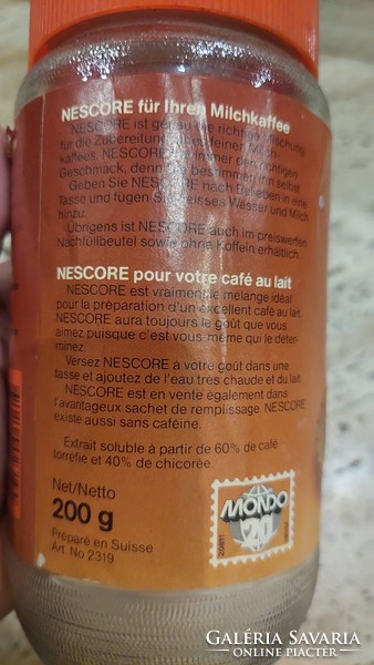 Nescoré coffee glass box 1989