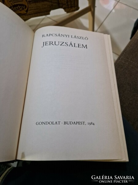 László Rapcsany of Jerusalem
