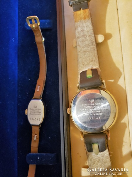Glashütte spezimatic automatic men's watch + gift glashütte women's