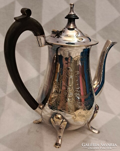 Silver plated coffee pot (m4486)