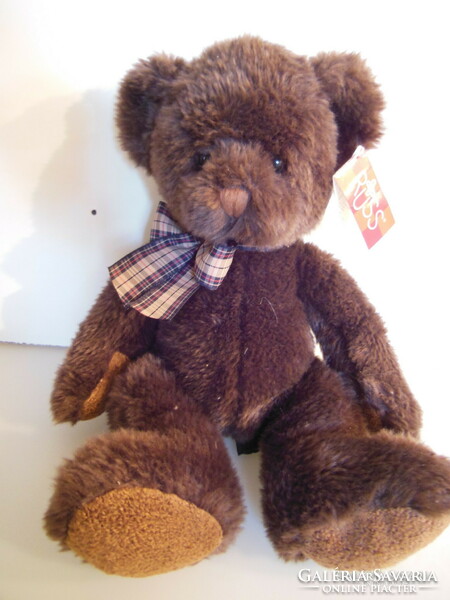 Teddy bear - new - russ - 40 x 23 cm - plush - with tag - from collection - exclusive - flawless