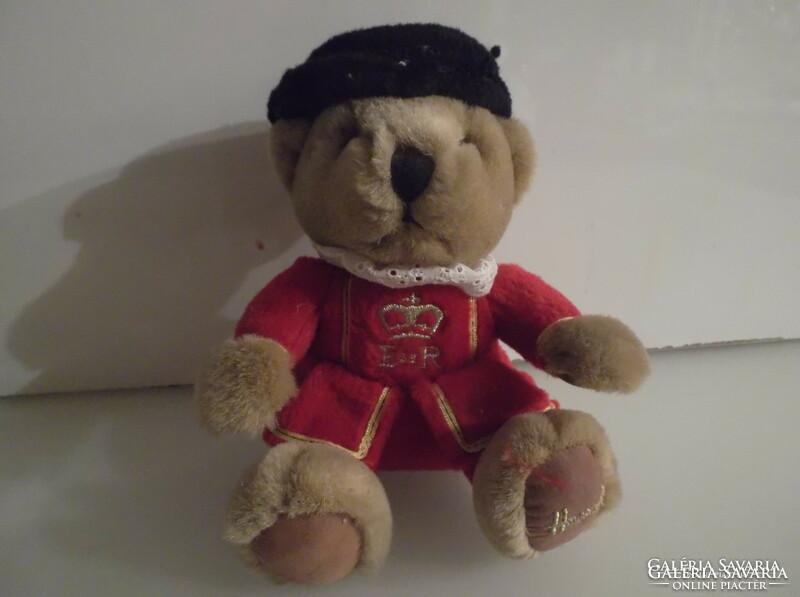 Teddy bear - 14 x 12 cm - harrods - English - from collection - exclusive - flawless