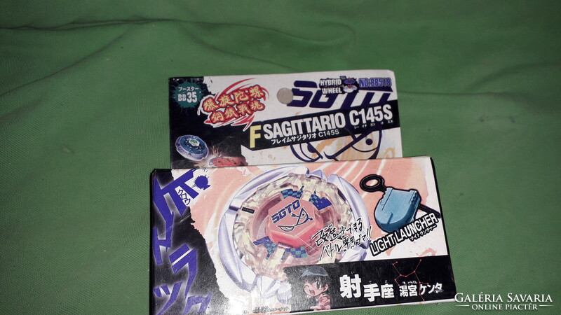 EREDETI Beyblade Flame Sagitario C145S Takara Tomy Metal Fight játék korong bontatlan dobozával 3.