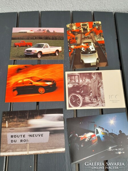 Ford car history in postcards