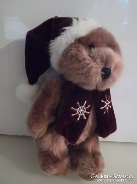 Teddy bear - 19 x 11 cm - velvet - plush - from collection - German - exclusive - flawless