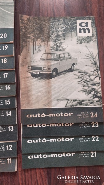 Car-motor newspaper x.-Xix. Year 10 years in one