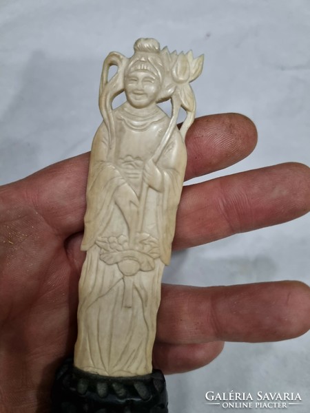 Old oriental bone figure