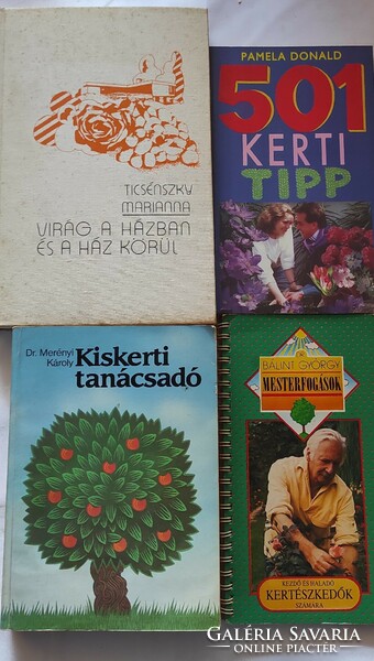 Élővilág könyvek ( kertészet, növénytermesztés, gyümölcs, szőlő, bor)